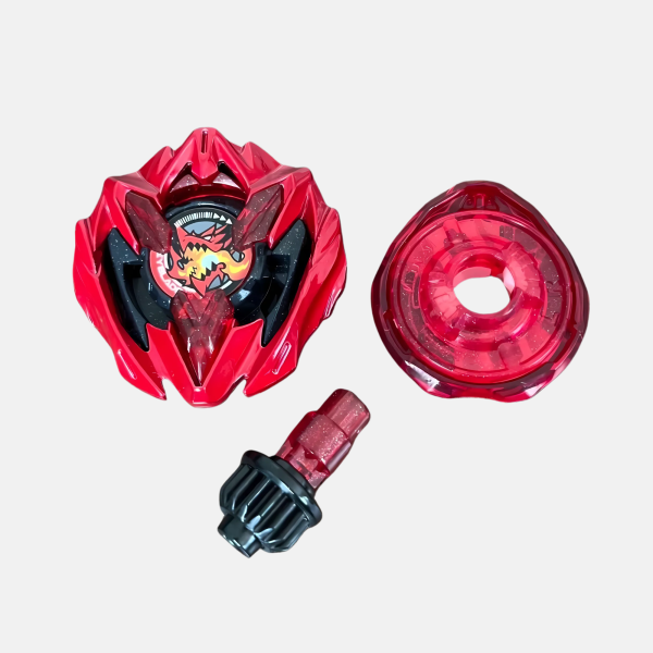 UX-00 CoroCoro Dran Buster 1-60A Metal Coat: Red - Image 2